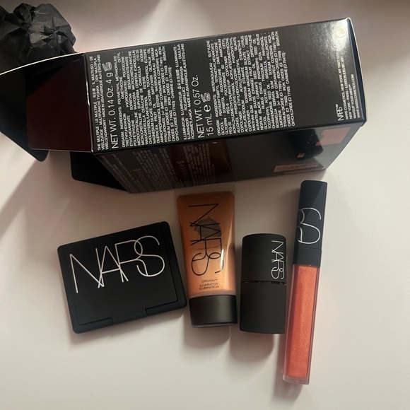 NARS narsissist jetsetter orgasm face set travelers exclusive 2 Full-size 2 Mini - Picture 2 of 6